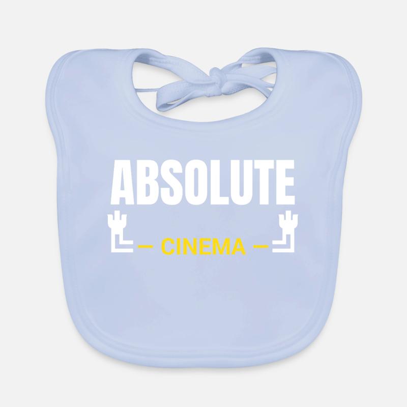 Absolute Cinema Statement Baby Bio-Lätzchen