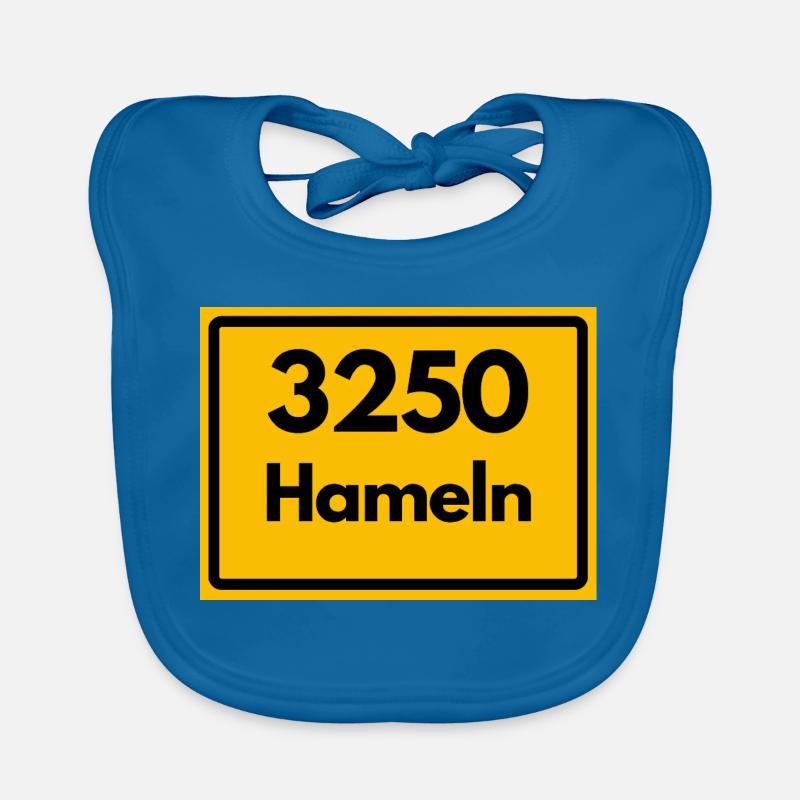 ANCIEN CODE POSTAL 3250 HAMELN RATTENFÄNGER Bavoir bio Bébé