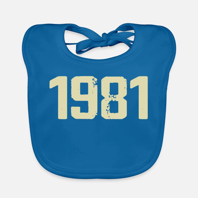 Jubilé 1981 Bavoir bio Bébé