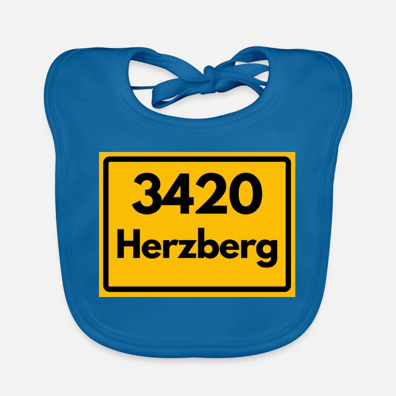 ANCIEN CODE POSTAL RÉTRO 3420 HERZBERG HARZ Bavoir bio Bébé