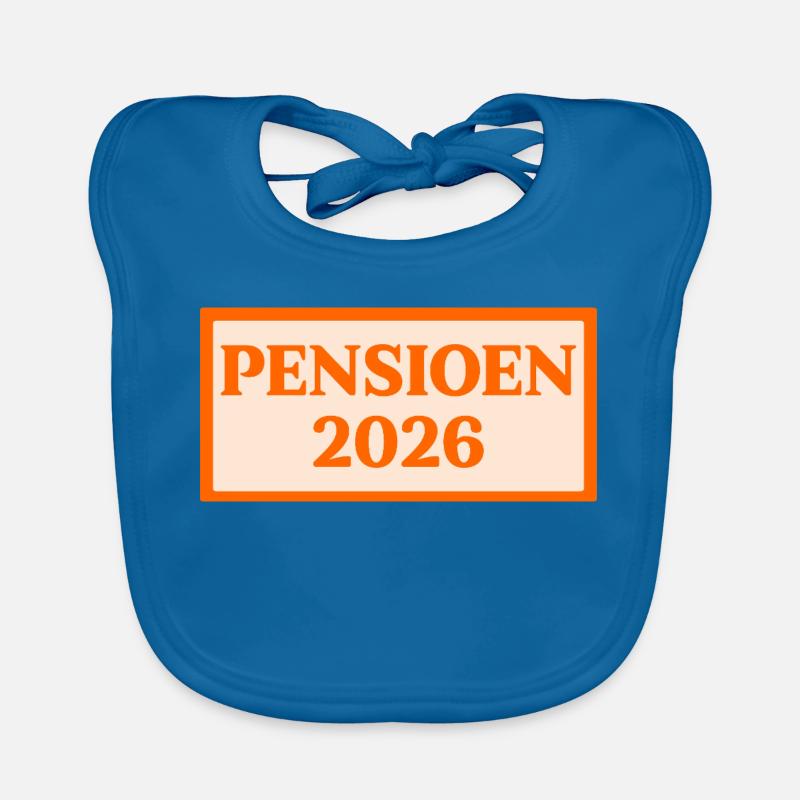 Retraites 2026 Bavoir bio Bébé