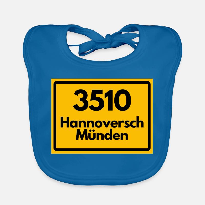 ANCIEN CODE POSTAL 3510 HANNOVERSCH MÜNDEN HANN Bavoir bio Bébé