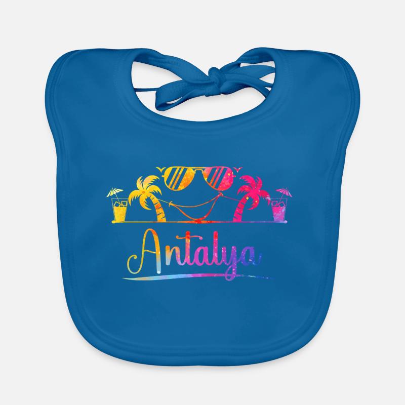 Plage d’Antalya Soleil Bavoir bio Bébé