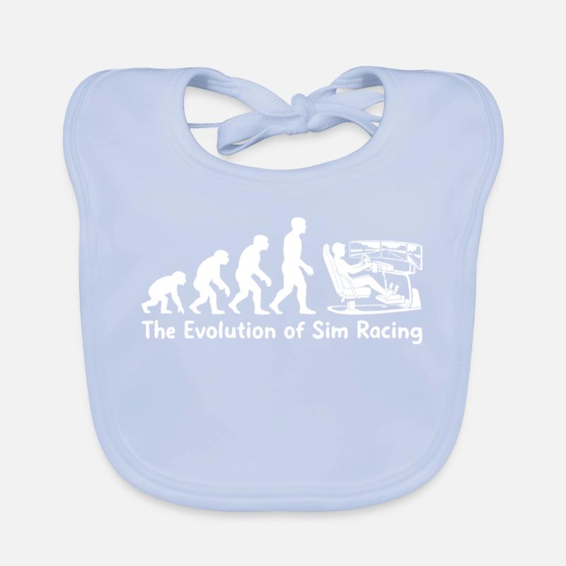 Die Evolution des Sim Racings Baby Bio-Lätzchen