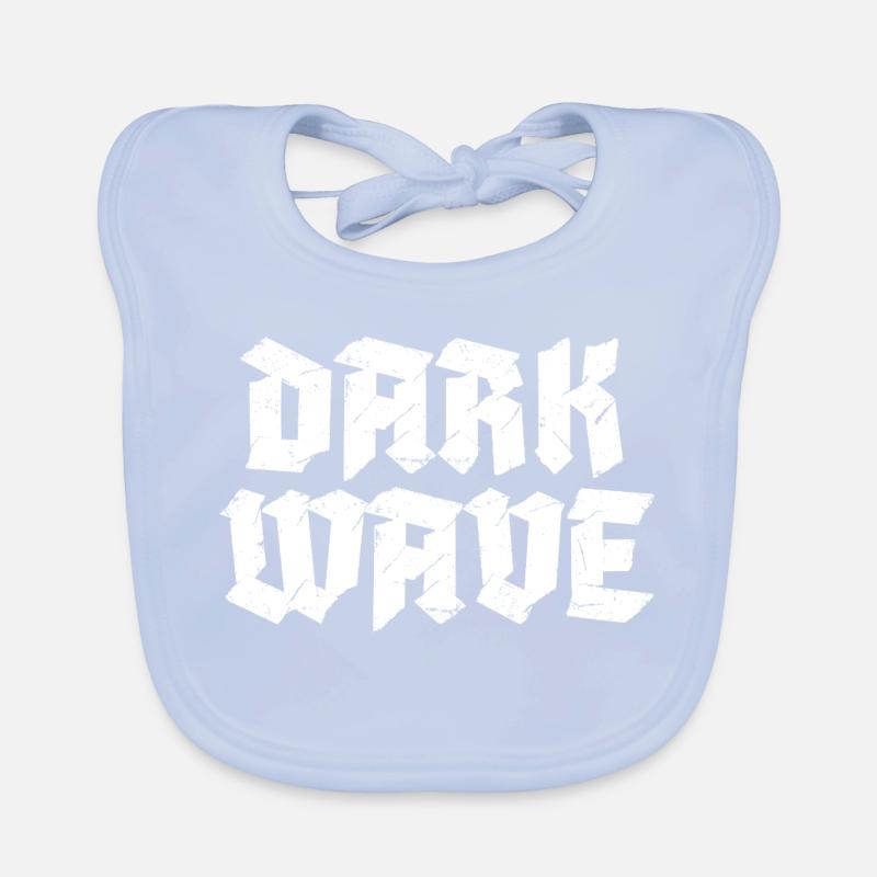 Dark-Wave-Typografie-Logodesign Baby Bio-Lätzchen