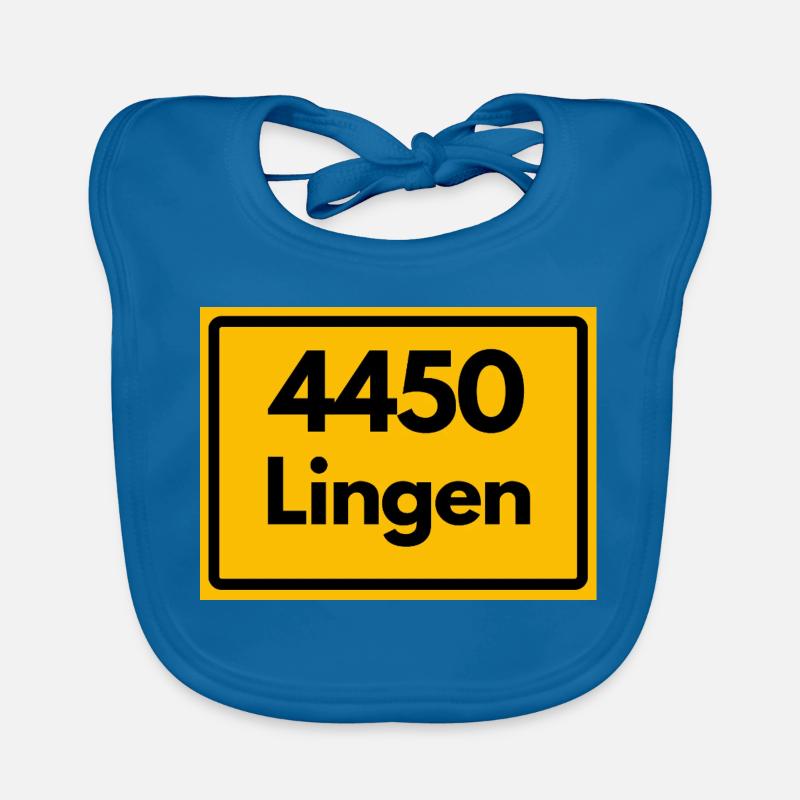 ANCIEN CODE POSTAL RETRO 4450 LINGEN Bavoir bio Bébé