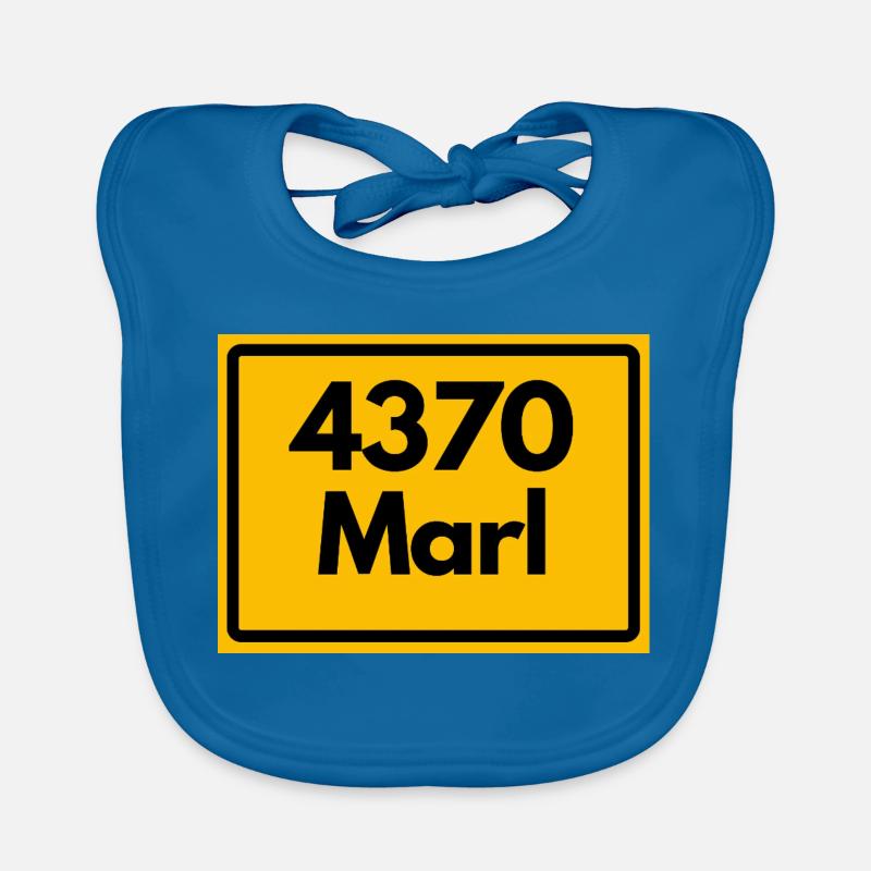 ANCIEN CODE POSTAL RETRO 4370 MARL – NRW Bavoir bio Bébé
