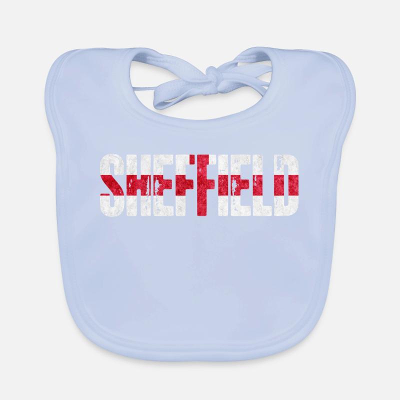 Sheffield, Angleterre Bavoir bio Bébé