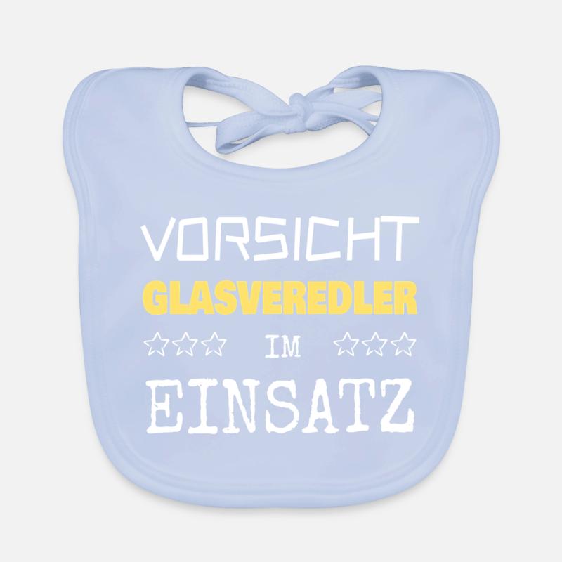 Beruf Glasveredler Baby Bio-Lätzchen