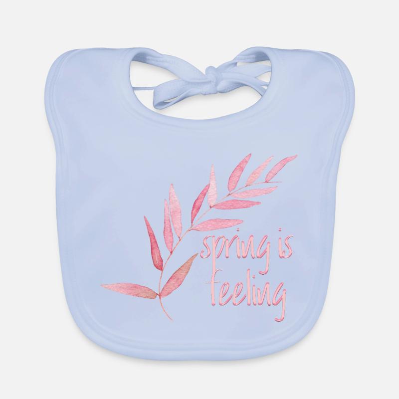 Spring is feeling Organic Baby Bibs