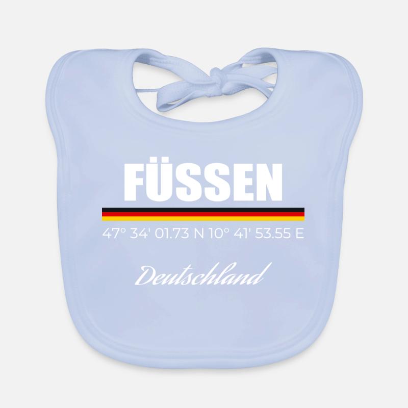 Füssen Baby Bio-Lätzchen