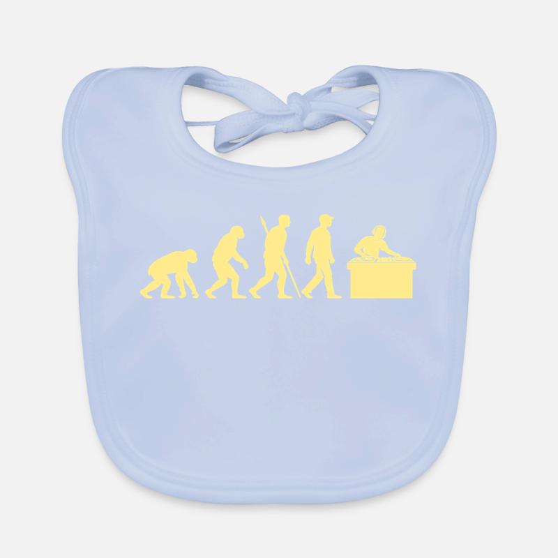 Evolution to a workplace DJ Organic Baby Bibs