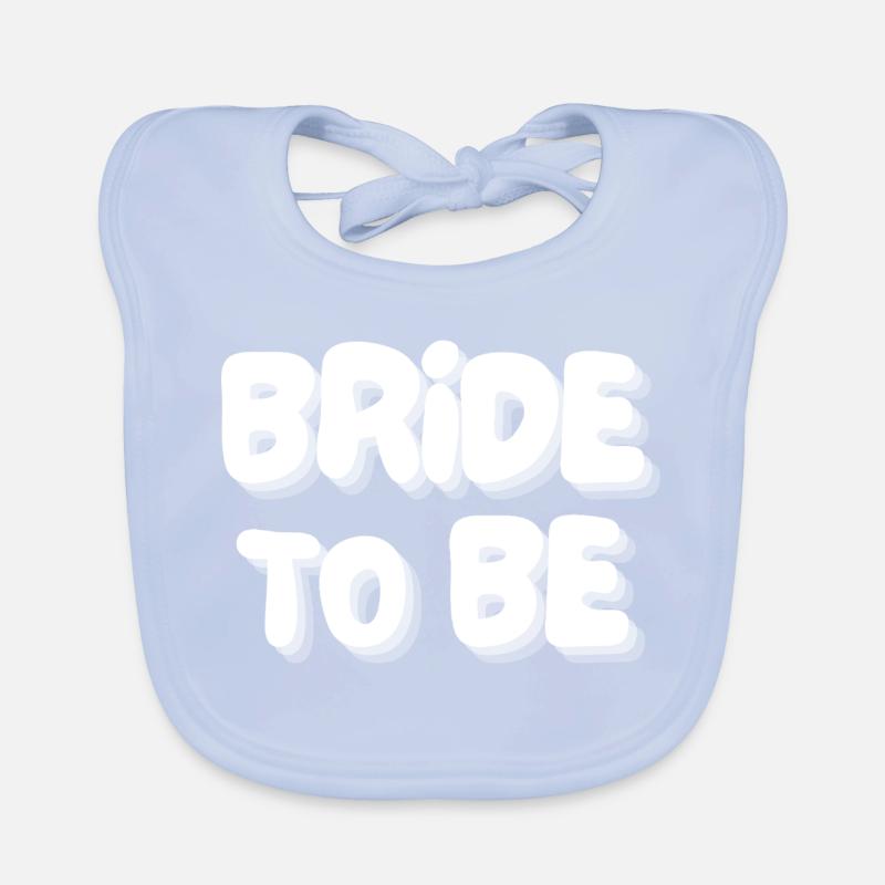 bride to be Organic Baby Bibs