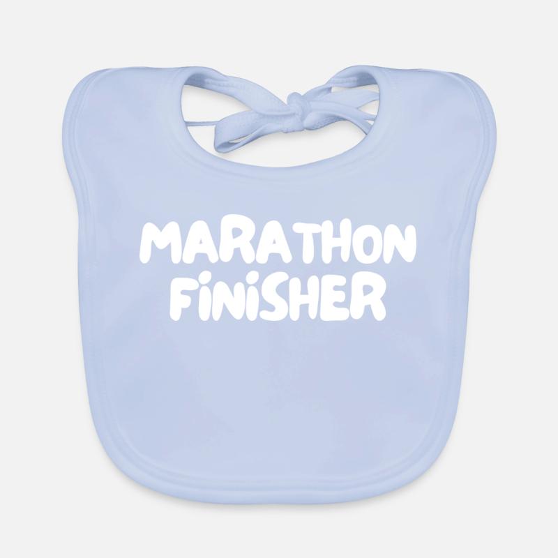 Marathonien Bavoir bio Bébé