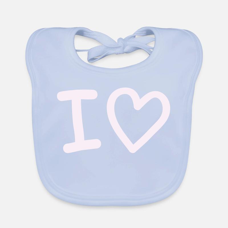 i_love Organic Baby Bibs