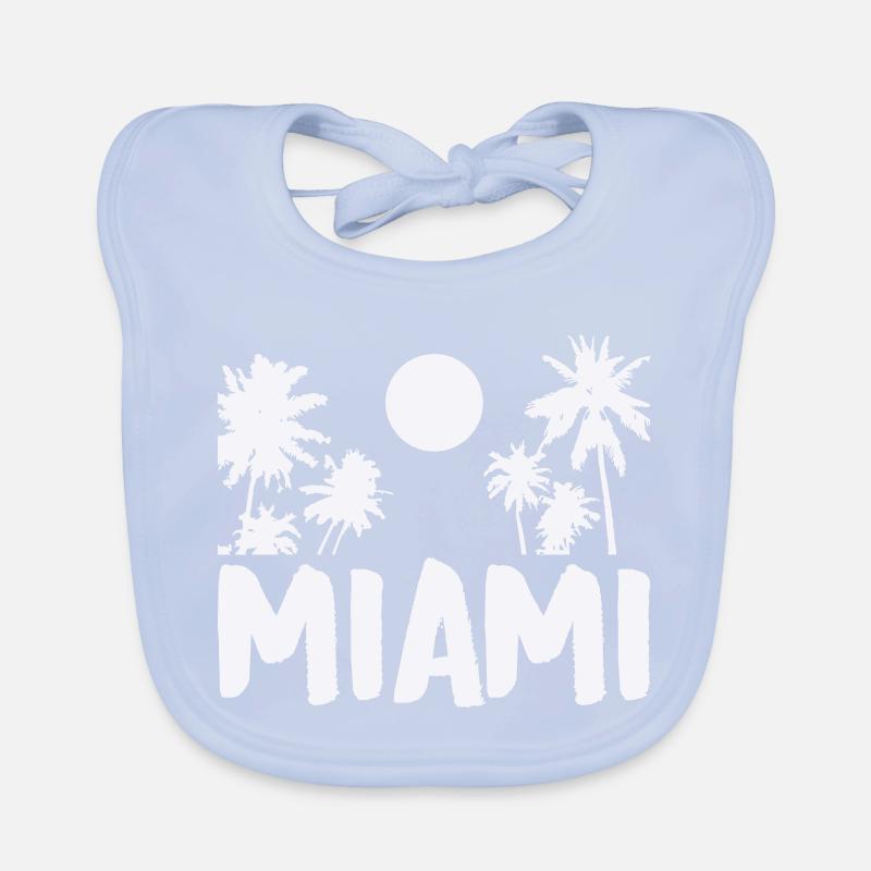 Miami Organic Baby Bibs