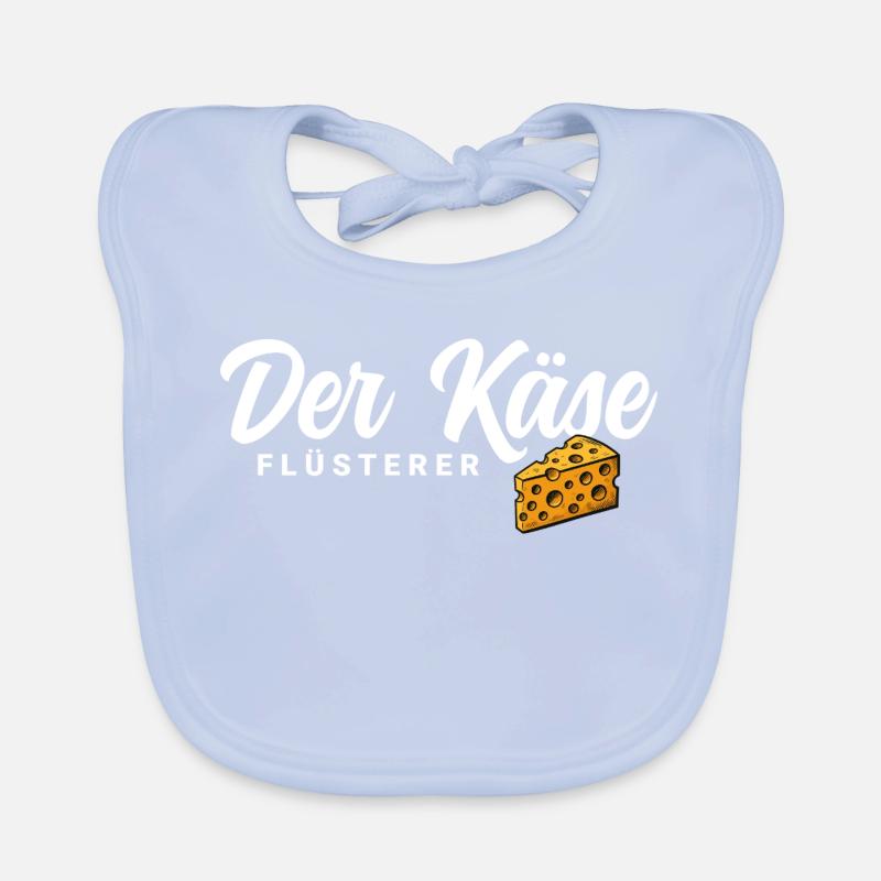 Der Käse Flüsterer Baby Bio-Lätzchen