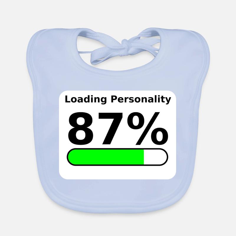 Loading Personality 87% – Nerdy Statement Tee Baby Bio-Lätzchen