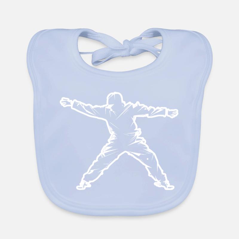 Breakdancer Baby Bio-Lätzchen