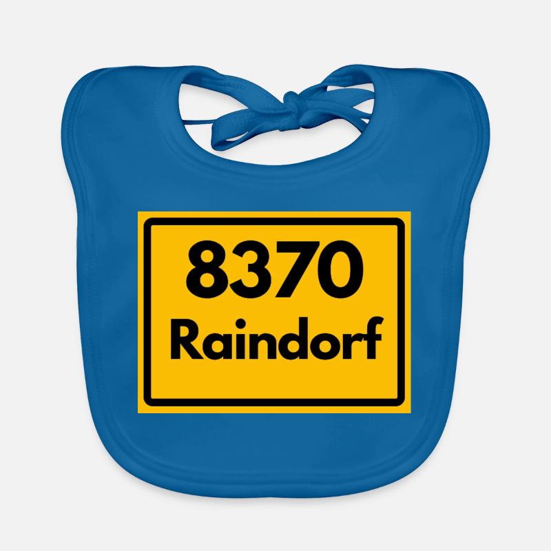 ANCIEN CODE POSTAL RETRO 8370 RAINDORF HEIMATT Bavoir bio Bébé