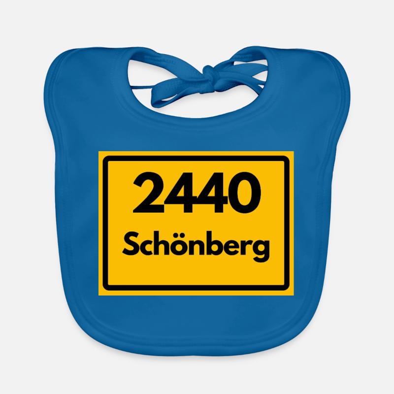 ANCIEN CODE POSTAL RETRO 2440 SCHÖNBERG HEIMAT Bavoir bio Bébé