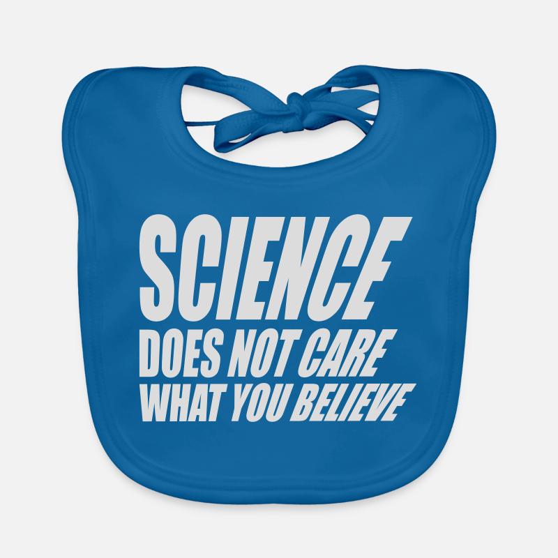 La science se moque de ce que vous croyez Logo des faits Bavoir bio Bébé