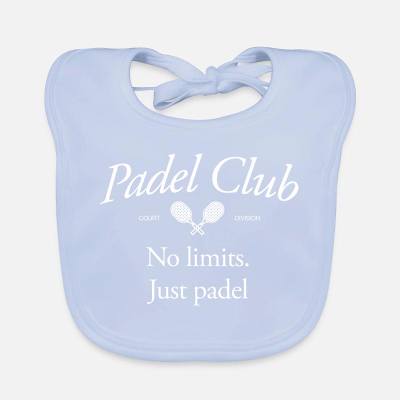 No limits. Just padel Organic Baby Bibs