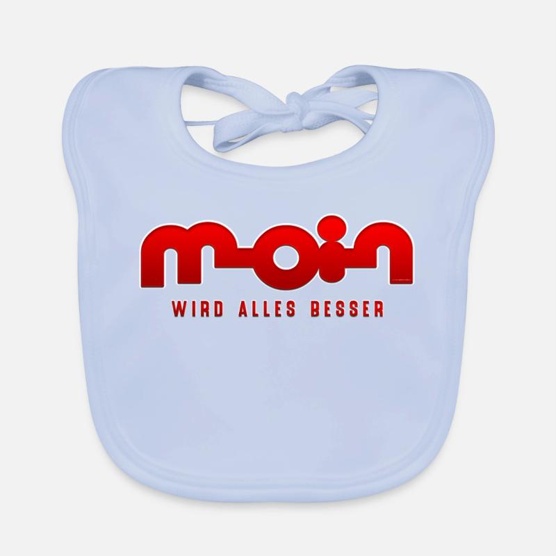Moin wird alles besser Baby Bio-Lätzchen