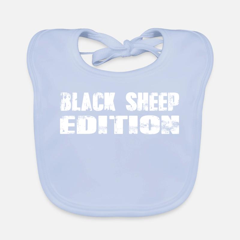 Schwarzes Schaf Edition Baby Bio-Lätzchen