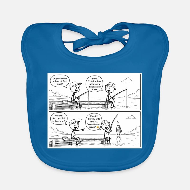 Hooked on Commitment Organic Baby Bibs