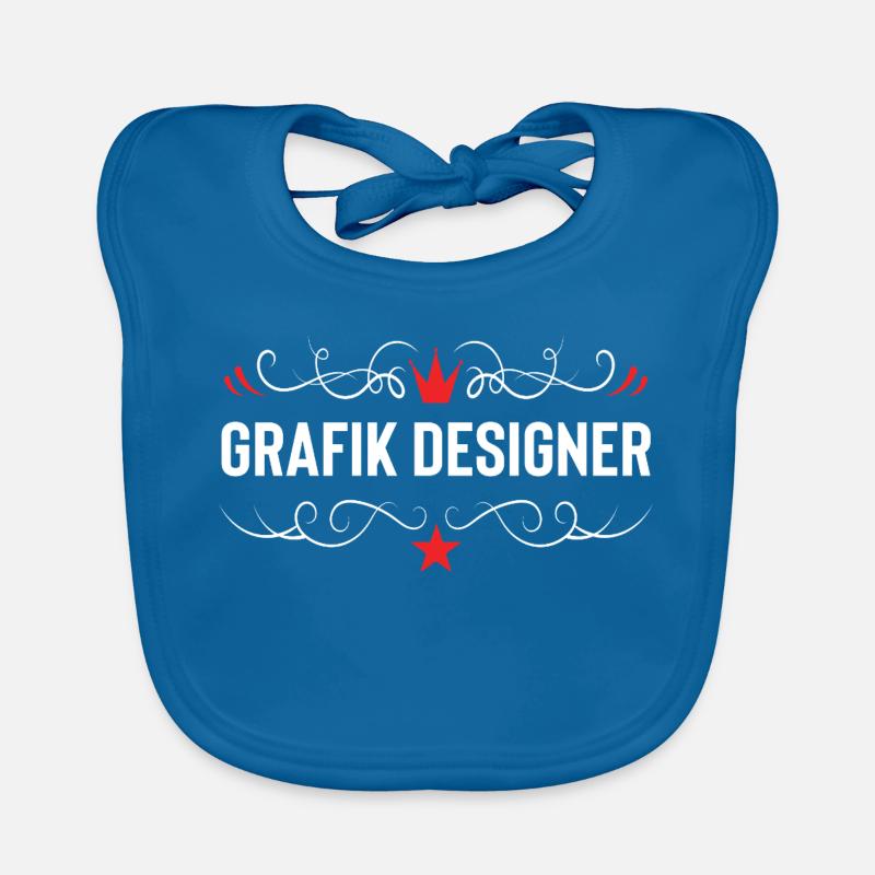 Métier de graphiste Bavoir bio Bébé