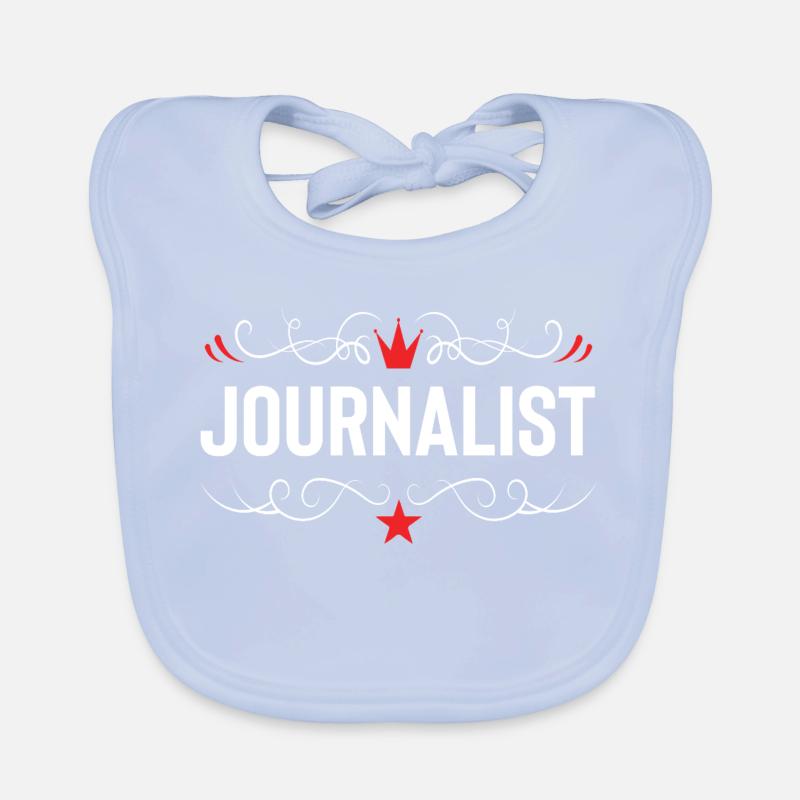 Journalist Beruf Baby Bio-Lätzchen