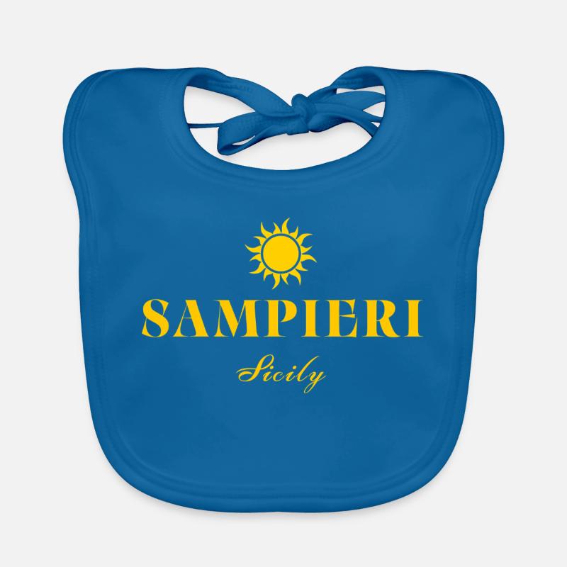 Sampieri, Sicile Bavoir bio Bébé