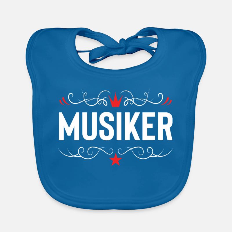 Musiker Beruf Baby Bio-Lätzchen