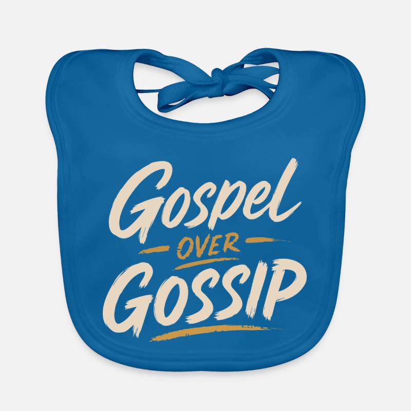 Evangelium über Klatsch Baby Bio-Lätzchen