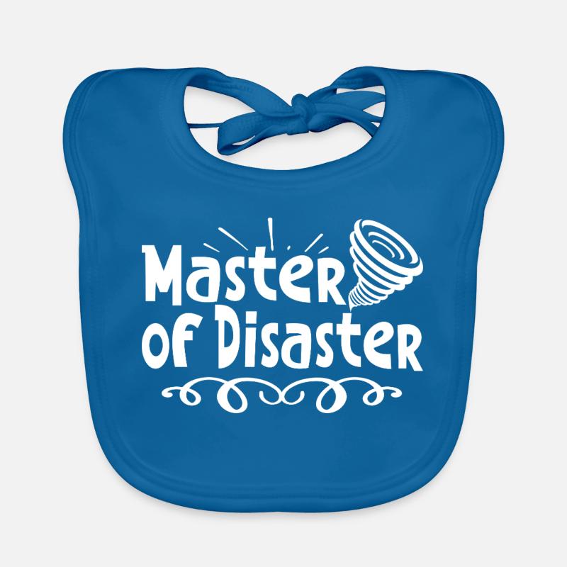 Master of disaster Organic Baby Bibs