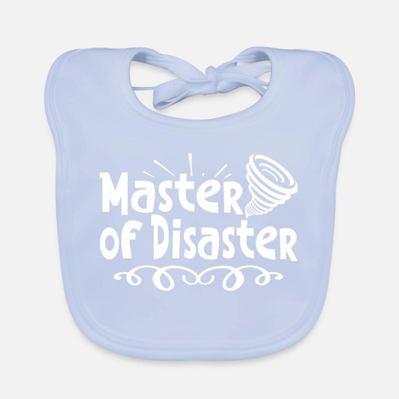 Maître du désastre Bavoir bio Bébé