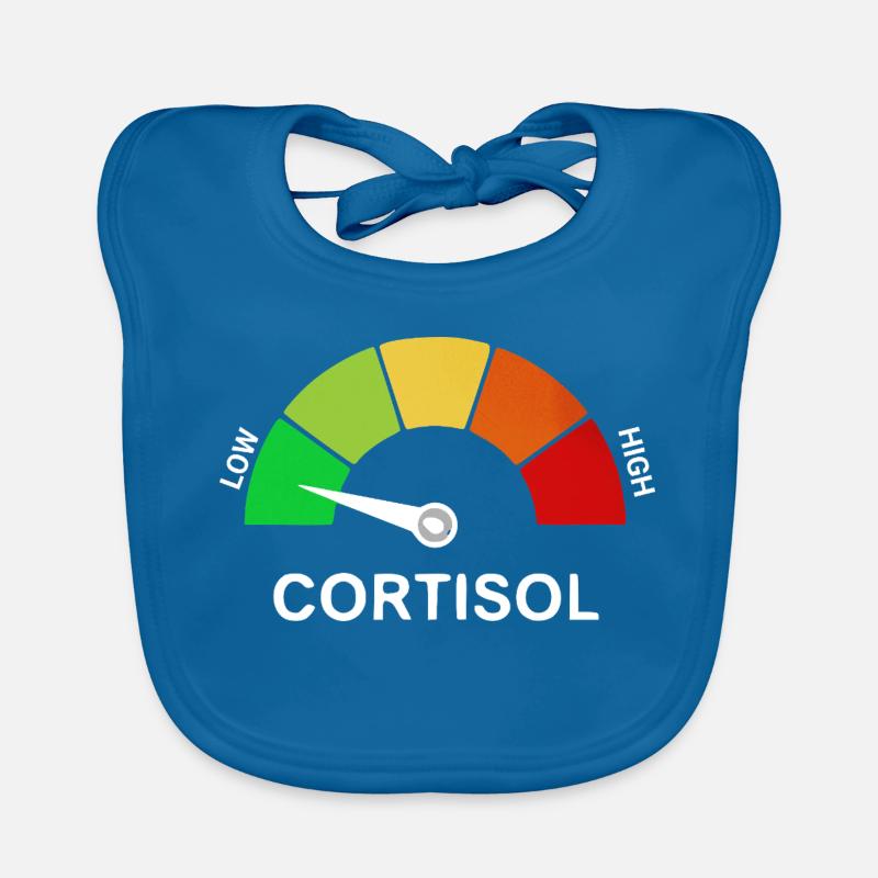 Échelle de cortisol bas Bavoir bio Bébé
