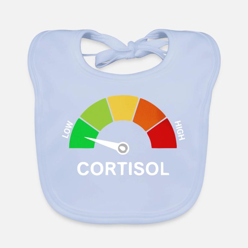 Échelle de cortisol bas Bavoir bio Bébé