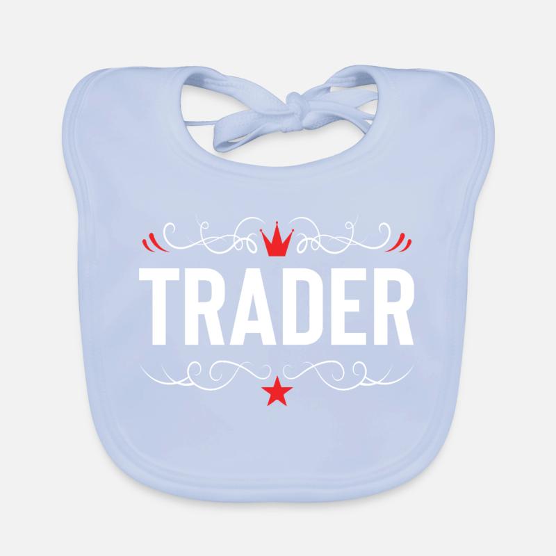 Profession de commerçant Bavoir bio Bébé