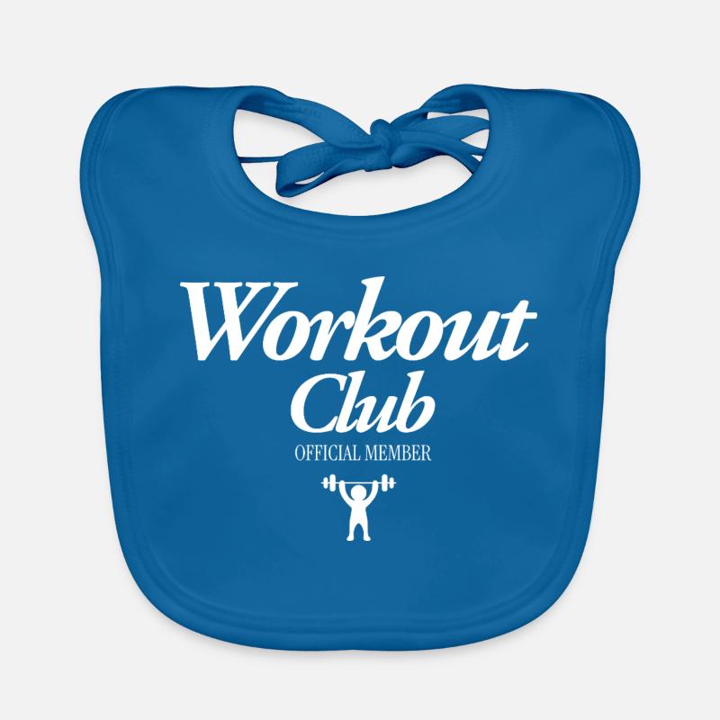 Workout Club Organic Baby Bibs