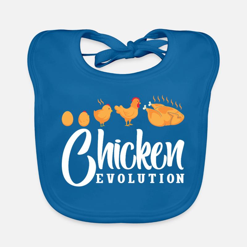 Poulets Whisperer Poulets Poulets Poulets Gardiens de poulets Bavoir bio Bébé