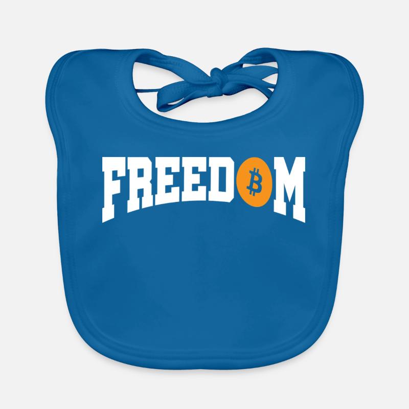 Liberté Bitcoin Bavoir bio Bébé