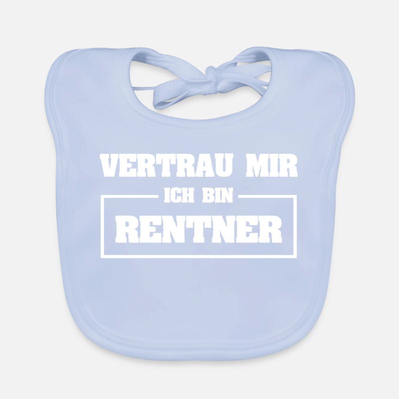 Beruf Rentner Baby Bio-Lätzchen