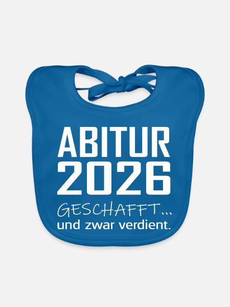 Abi - Baby Bio-Lätzchen - Pfauenblau