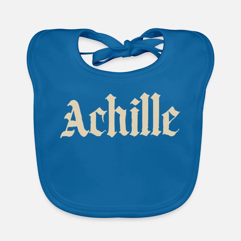 Écriture gothique d’Achille Bavoir bio Bébé