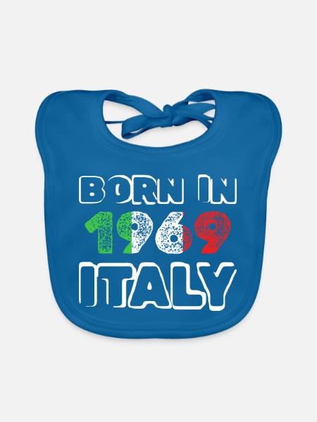 1969 - Baby Bio-Lätzchen - Pfauenblau