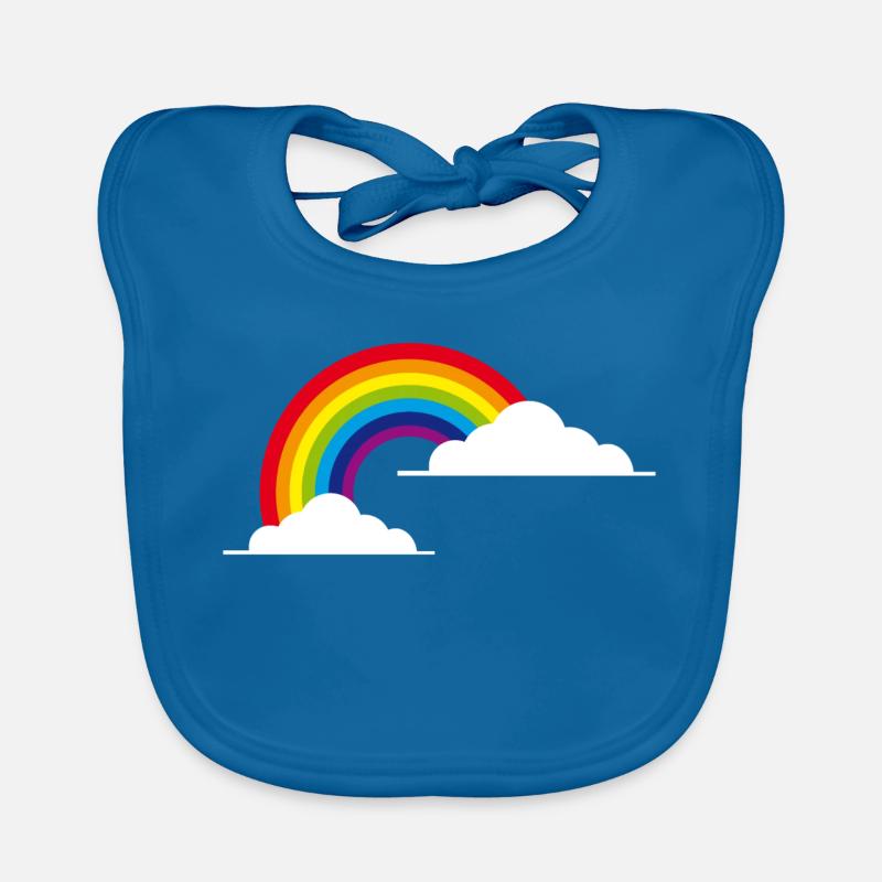 arc-en-ciel Bavoir bio Bébé