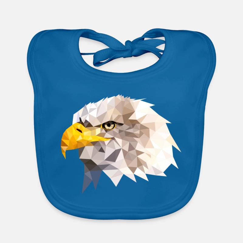 Bald Eagle Sea Eagle American Eagle Eagle Organic Baby Bibs