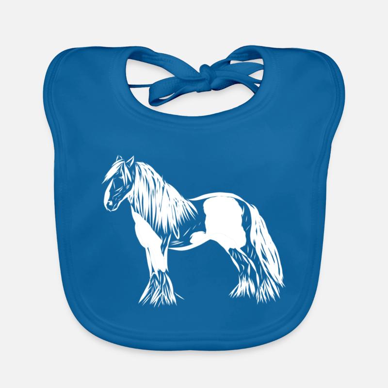 Cheval Bavoir bio Bébé